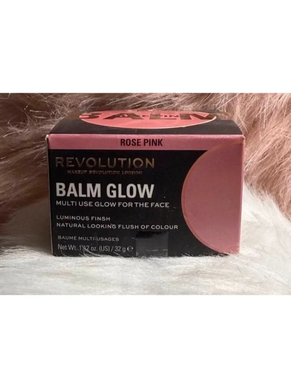 Revolution The Balm Rose Pink – Luminous Multi‑Use Glow for Lips Cheeks & Face